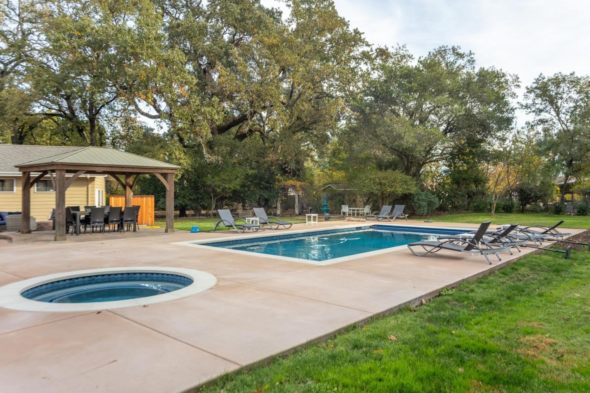 Wildflower By Avantstay Gorgeous Wine Country Home W Pool Bocce Ball Court Huge Yard Boyes Hot Springs Exterior photo